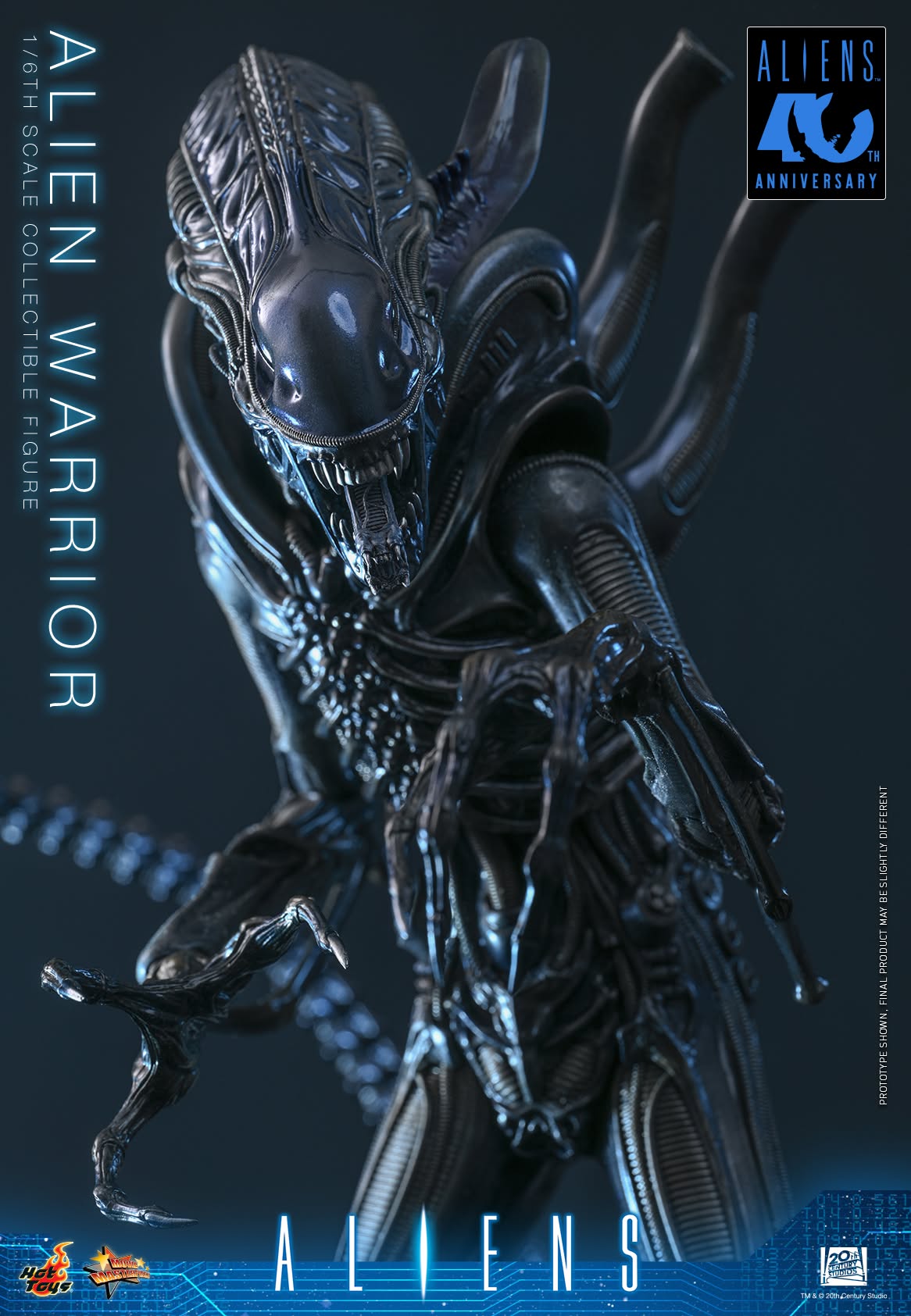 Pre-Order Hot Toys Aliens Alien Warrior Sixth Scale Figure MMS898